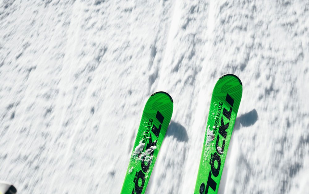 a man riding a snow board
